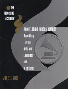 Naras 2001 Program cover