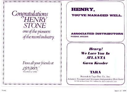 henry stone congrats