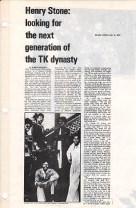 tk productions article